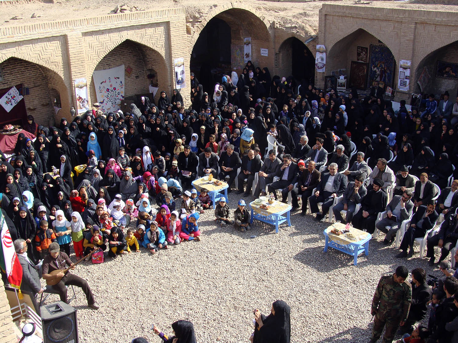 جشنواره همتی سبز در زمستان روستای مرندیز بجستان